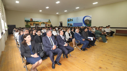 Qazaxda sağlam və rasional qidalanma, qida məhsullarının konservləşdirilməsi, həmin məhsulların saxlanılması və istifadəsi zamanı sanitariya-gigiyena norma və qaydalarına riayət olunması ilə bağlı maarifləndirici tədbir keçirilib 24.05.2025