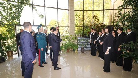 Qazaxda Ulu Öndər Heydər Əliyevin anadan olmasının 102-ci ildönümü böyük ehtiramla yad edilib 10.05.2025