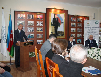 BDU-nun Qazax filialında "Ümummilli Lider Heydər Əliyev Müstəqil Azərbaycan Konstitusiyasının müəllifidir" mövzusunda Respublika Elmi Konfransı keçirilib -28.11.2025