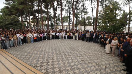 BDU-nun Qazax filialında Bilik Günü və 2025-2026-cı tədris ilinin başlanması münasibətilə tədbir keçirilib 15.09.2025