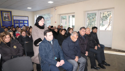 Qazaxda icra başçısının yanvar ayında vətəndaşlarla keçirilən növbəti səyyar görüşü şəhərin Nəriman Nərimanov yaşayış massivində yaşayan sakinlərlə olub 15.01.2026