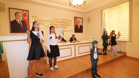 Qazaxda “15 iyun - Milli Qurtuluş Günü Azərbaycanın şanlı dövlətçilik tarixinə qızıl hərflərlə yazılan bir gündür!” mövzusunda tədbir keçirilib 12.06.2025