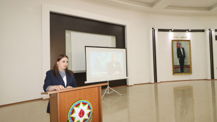 Qazaxda “Ümummilli Lider Heydər Əliyev müstəqil, suveren, demokratik, hüquqi dövlətin Azərbaycan modelinin müəllifidir” adlı elmi-praktiki konfrans keçirilib 08.05.2025