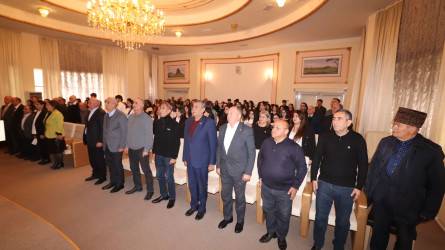 Qazaxda şair-publisist Güləmail Muradın 75 illik yubileyi qeyd olunub-04.12.2025