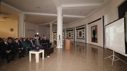 Qazaxda “Ümummilli Lider Heydər Əliyev müstəqil, suveren, demokratik, hüquqi dövlətin Azərbaycan modelinin müəllifidir” adlı elmi-praktiki konfrans keçirilib 08.05.2025