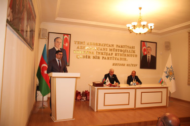 Qazaxda 8 Noyabr - Zəfər Gününə həsr olunmuş “Azərbaycan Zəfərlər ölkəsidir” mövzusunda tədbir keçirilib 04.11.2025