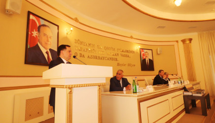 Qazaxda şair Kazım Kazımlının “İydələr çiçək açanda” şeirlər kitabının təqdimat mərasimi keçirilib 10.09.2026