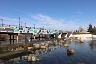 Qazax şəhəri Heydər Əliyev adına park - 04.03.2026