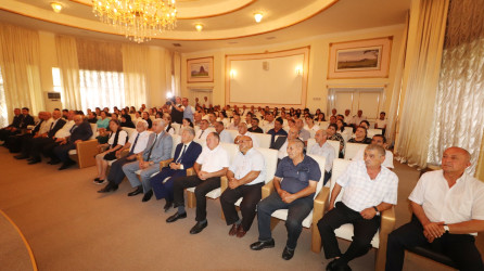 Qazaxda Aşıq Kərəm İncəlinin 80 illiyinə həsr olunmuş yubiley tədbiri keçirilib - 04.09.2025