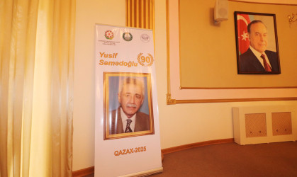 Qazaxda “Yusif Səmədoğlunun ədəbi irsi: ənənə və müasirlik kontekstində” mövzusunda elmi-praktik konfrans keçirilib-05.12.2025