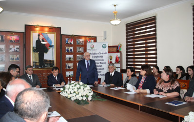 BDU-nun Qazax filialında "Ümummilli Lider Heydər Əliyev Müstəqil Azərbaycan Konstitusiyasının müəllifidir" mövzusunda Respublika Elmi Konfransı keçirilib -28.11.2025