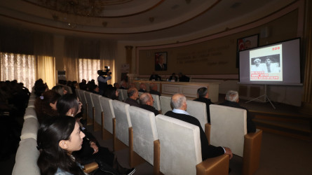 Qazaxda “Yusif Səmədoğlunun ədəbi irsi: ənənə və müasirlik kontekstində” mövzusunda elmi-praktik konfrans keçirilib-05.12.2025