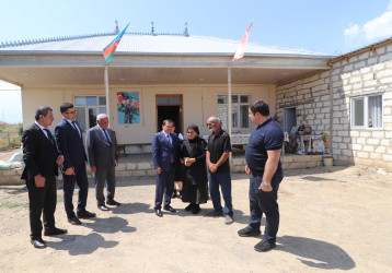 "Arkoz Qazax Sement Zavodu” MMC yenə şəhid ailəsinin yanındadır-16.07.2025