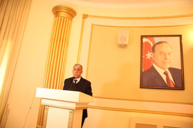 Qazaxda Əməkdar incəsənət xadimi, şair Barat Vüsalın 75 illik yubileyi münasibətilə “Yaxşı ki, Qazağın Baratı varmış” başlıqlı ədəbi-bədii gecə keçirilib 23.04.2026
