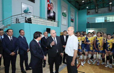 Azərbaycan Voleybol Federasiyasının prezidenti Şahin Bağırov Qazax rayonuna səfər edib 03.07.2026