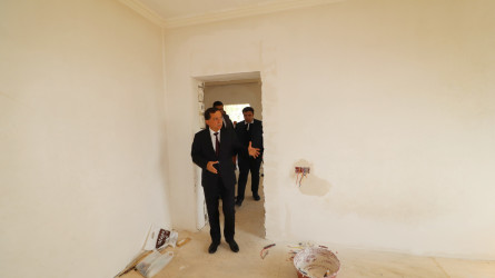 İcra başçısı şəhid ailəsinin evində aparılan təmir işləri ilə yerində tanış olub-01.08.2025