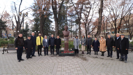 Qazaxda Xalq yazıçısı Yusif Səmədoğlunun 90 illiyi münasibətilə ədəbi-bədii gecə keçirilib-25.12.2025