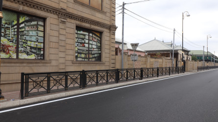 Qazaxda yeni asfalt örtüyü vurulmuş küçələrdən FOTOLAR (Bakı küçəsinin dairədən (“Əsədoğlu” marketin yanı) avtovağzalın qarşısına olan hissəsi və Əliağa Şıxlinski küçəsi) - 15.09.2025