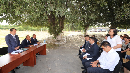 Qazaxda icra başçısının vətəndaşlarla keçirilən bugünkü səyyar görüşü Dəmirçilər kənd sakinləri ilə olub-21.08.2025