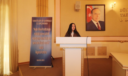 Qazaxda “Heydər Əliyev Konstitusiyası müstəqil, suveren, qüdrətli Azərbaycanın dinamik inkişafını təmin edən hüquqi sənəddir!” mövzusunda Regional Konfrans keçirilib - 28.08.2025