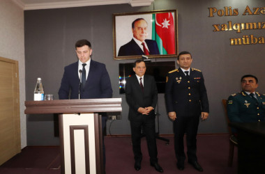 Qazaxda icra başçısı bir qrup Polis əməkdaşını peşə bayramları münasibətilə Fəxri Fərmanla təltif edib-02.07.2025