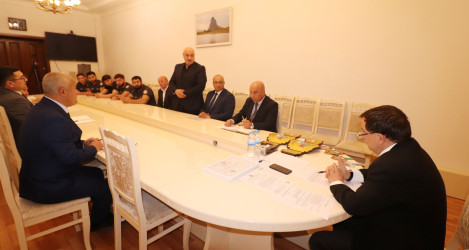 Qazaxda icra başçısı idmanın qol güləşi və karate növü üzrə Dünya çempionatında uğur qazanmış idmançılarla görüşüb-03.12.2025