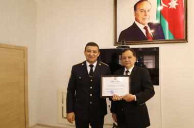 Qazaxda icra başçısı bir qrup Polis əməkdaşını peşə bayramları münasibətilə Fəxri Fərmanla təltif edib-02.07.2026