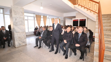 Qazaxda icra başçısının dekabr ayında vətəndaşlarla keçirilən növbəti səyyar görüşü şəhər sakinləri ilə olub-18.12.2025