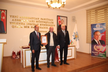 Qazaxda 8 Noyabr - Zəfər Gününə həsr olunmuş “Azərbaycan Zəfərlər ölkəsidir” mövzusunda tədbir keçirilib 04.11.2025