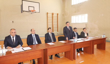 Qazaxda icra başçısının 2026-cı ilin yanvar ayı üzrə vətəndaşlarla keçirilən ilk səyyar görüşü rayonun Daş Salahlı kəndində olub 08.01.2026