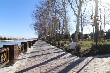 Qazax şəhəri Heydər Əliyev adına park - 04.03.2026