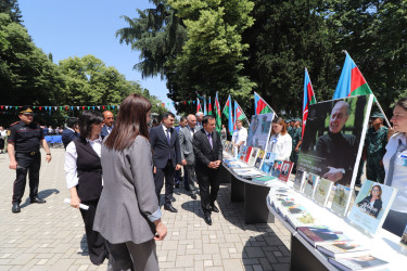Qazaxda 15 İyun - Milli Qurtuluş Gününə həsr edilmiş “Qurtuluşun əbədi müəllifi” adlı tədbir keçirilib  13.06.2025
