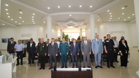 Qazaxda “Heydər Əliyev müasir Azərbaycan Ordusunun qurucusudur” mövzusunda tədbir keçirilib-24.06.2025