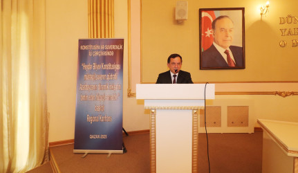 Qazaxda “Heydər Əliyev Konstitusiyası müstəqil, suveren, qüdrətli Azərbaycanın dinamik inkişafını təmin edən hüquqi sənəddir!” mövzusunda Regional Konfrans keçirilib - 28.08.2025
