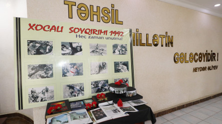 BDU-nun Qazax filialında “Xocalı faciəsi - Qalib xalqın silinməyən yaddaşı” adlı anım tədbiri keçirilib 25.02.2026