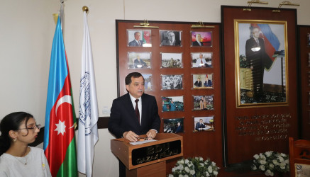 BDU-nun Qazax filialında “Azərbaycan Konstitusiyası və dövlətçilik tariximiz - Suverenliyimiz tələbələrin gözü ilə” adlı Elmi Konfrans keçirilib 15.05.2025