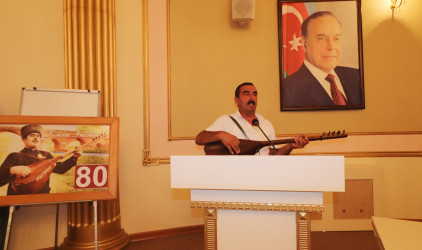 Qazaxda Aşıq Kərəm İncəlinin 80 illiyinə həsr olunmuş yubiley tədbiri keçirilib - 04.09.2025