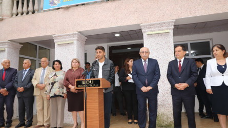 BDU-nun Qazax filialında Bilik Günü və 2025-2026-cı tədris ilinin başlanması münasibətilə tədbir keçirilib 15.09.2025