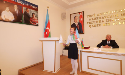 Qazaxda Ümummilli Lider Heydər Əliyevin anadan olmasının 102-ci ildönümünə həsr edilmiş “Nə zaman, nə məkan anlayışına sığmayan şərəfli və mənalı ömür” mövzusunda tədbir keçirilib 07.05.2025