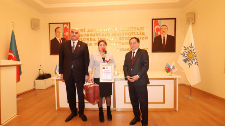 Qazaxda “Yeni Azərbaycan Partiyası Azərbaycanın müasir tarixində böyük bir fenomendir” mövzusunda tədbir keçirilib-21.11.2025