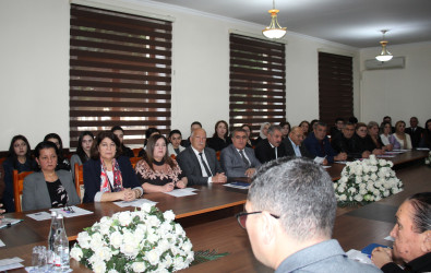BDU-nun Qazax filialında "Ümummilli Lider Heydər Əliyev Müstəqil Azərbaycan Konstitusiyasının müəllifidir" mövzusunda Respublika Elmi Konfransı keçirilib -28.11.2025