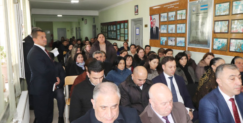 Qazaxda icra başçısının fevral ayında vətəndaşlarla keçirilən növbəti səyyar görüşü rayonun Qarapapaq kəndində olub 19.02.2026