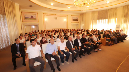 Qazaxda şair Kazım Kazımlının “İydələr çiçək açanda” şeirlər kitabının təqdimat mərasimi keçirilib 10.09.2026