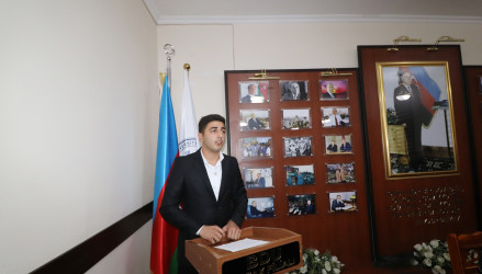 BDU-nun Qazax filialında 8 Noyabr - Zəfər Gününün beşinci ildönümünə həsr edilmiş dəyirmi masa keçirilib - 21.10.2025