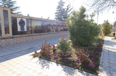 Qazax şəhəri Heydər Əliyev adına park - 04.03.2026