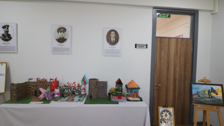 Qazaxda 8 Noyabr - Zəfər Gününün beşinci ildönümünə həsr edilmiş kitab və rəsm sərgisi, Vətən müharibəsi şəhidi tibb xidməti leytenantı Adil Əfəndiyevə həsr edilmiş “O, bizim Adildi” kitabının təqdimat mərasimi olub -22.10.2025