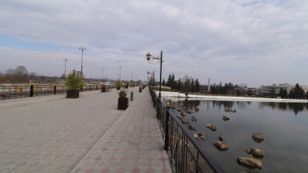 Qazax şəhəri Heydər Əliyev adına park - 04.03.2026