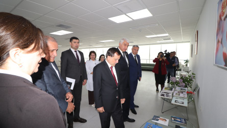 Qazaxda görkəmli oftalmoloq-alim, Akademik Zərifə xanım Əliyevanın anadan olmasının 103 illiyinə həsr olunmuş “İki Dahi İnsan ömrü” başlıqlı tədbir keçirilib 28.04.2026
