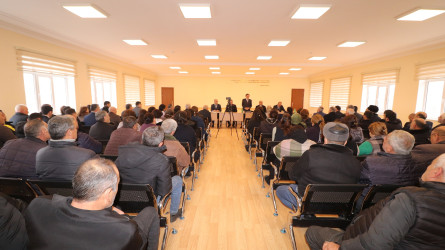 Qazaxda icra başçısının 2025-ci il üzrə vətəndaşlarla keçirilən sonuncu səyyar görüşü rayonun Kosalar kəndində olub-26.12.2025