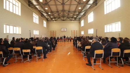 Qazaxda icra başçısının 2026-cı ilin yanvar ayı üzrə vətəndaşlarla keçirilən ilk səyyar görüşü rayonun Daş Salahlı kəndində olub 08.01.2026